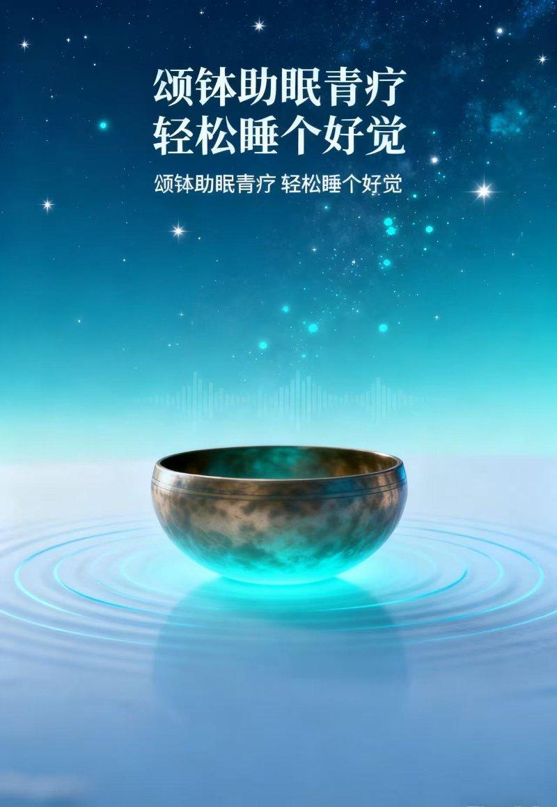 颂钵助眠“青” 疗  轻松睡个好觉