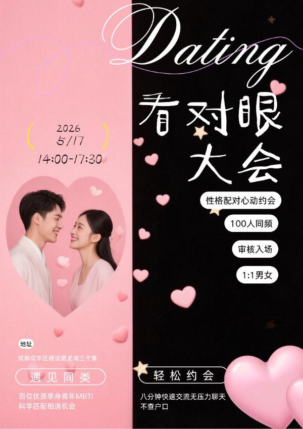 百人看对眼大会