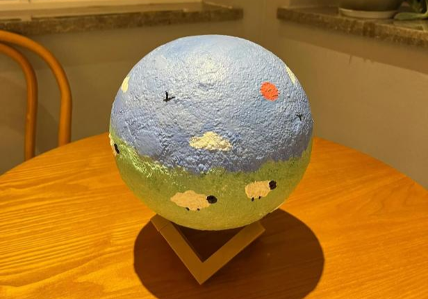 【青年友好城市营造】手绘月球灯diy