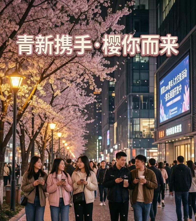 锦官Love·幸福列车-“青新携手·樱你而来” 青年人才交友活动
