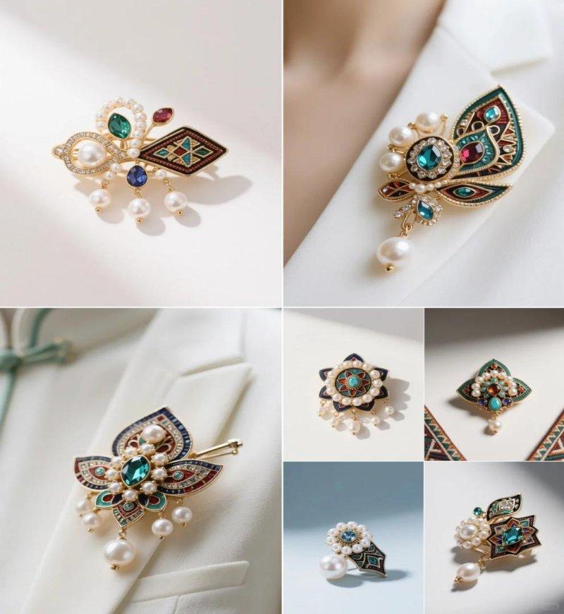 胸针手作工坊 · 点缀衣襟的独特印记