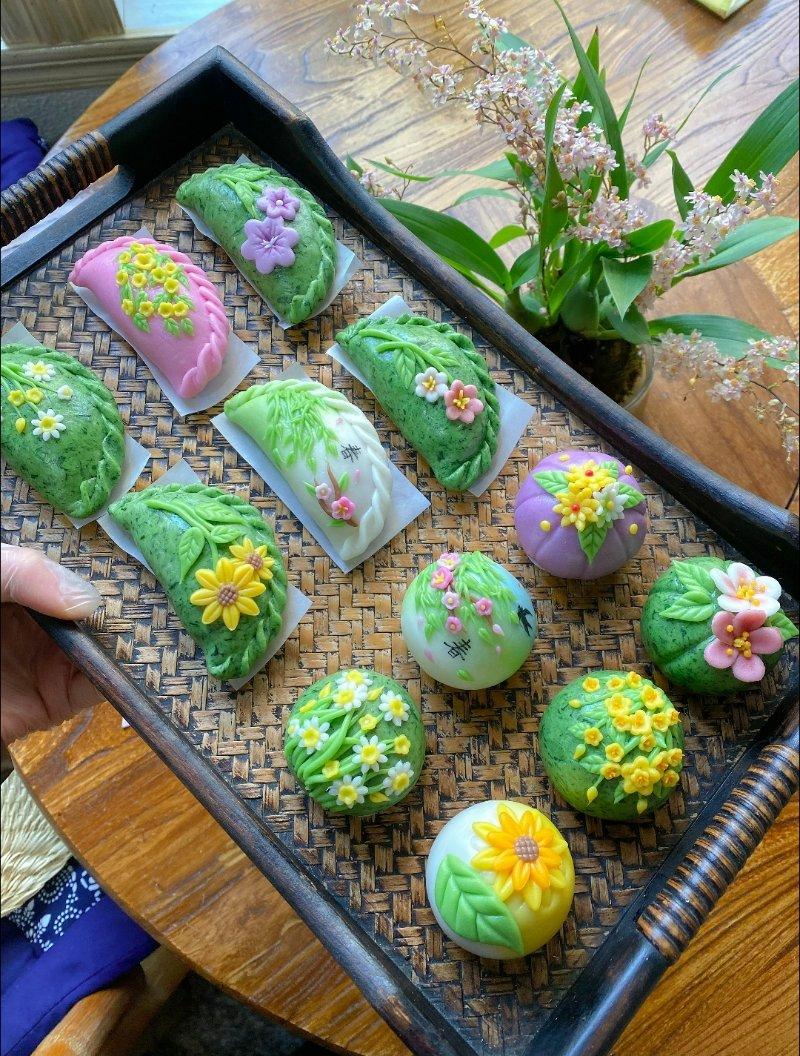 “这波很‘清明’，有‘料’才安心”青团手作普法局