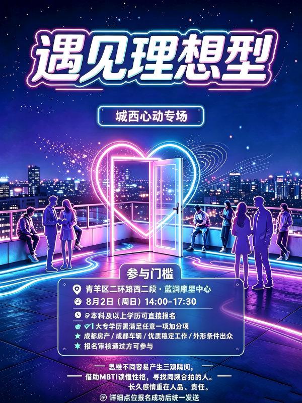 遇见理想型｜城西心动专场