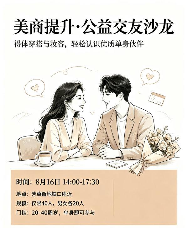 美商提升·公益交友沙龙
