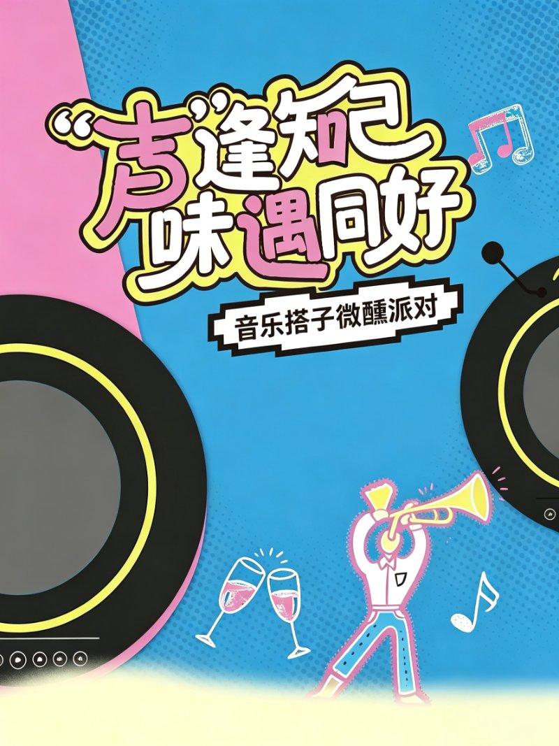 “‘声’逢知己，味遇同好”音乐搭子微醺派对
