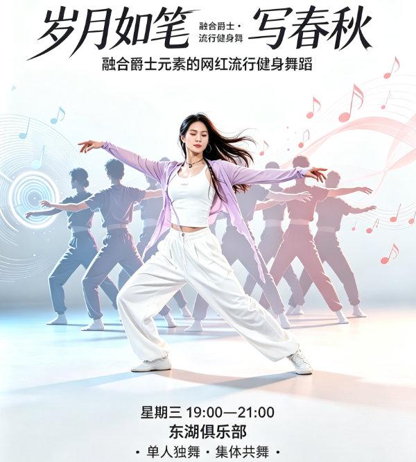 网红爆款爵士元素流行健身舞
