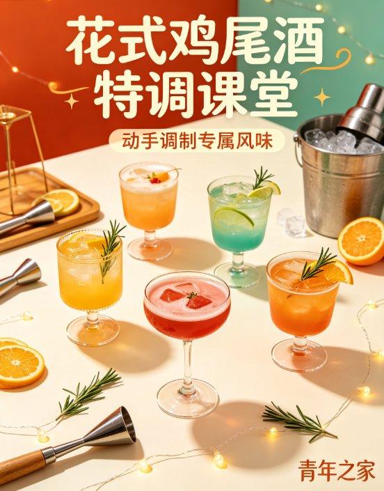 花式鸡尾酒特调课堂