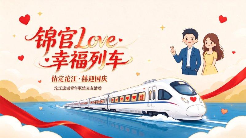 “锦官Love·幸福列车—情定沱江·囍迎国庆”